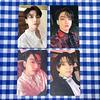 [USED] Official BTS (Bangtan Boys) Photobook Trading Cards Complete Set of 4