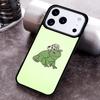 Мультяшная лягушка Чехол для телефона для iPhone 17 16 15 14 13 12 11 Pro Max Plus 17Air Мягкий силиконовый чехол