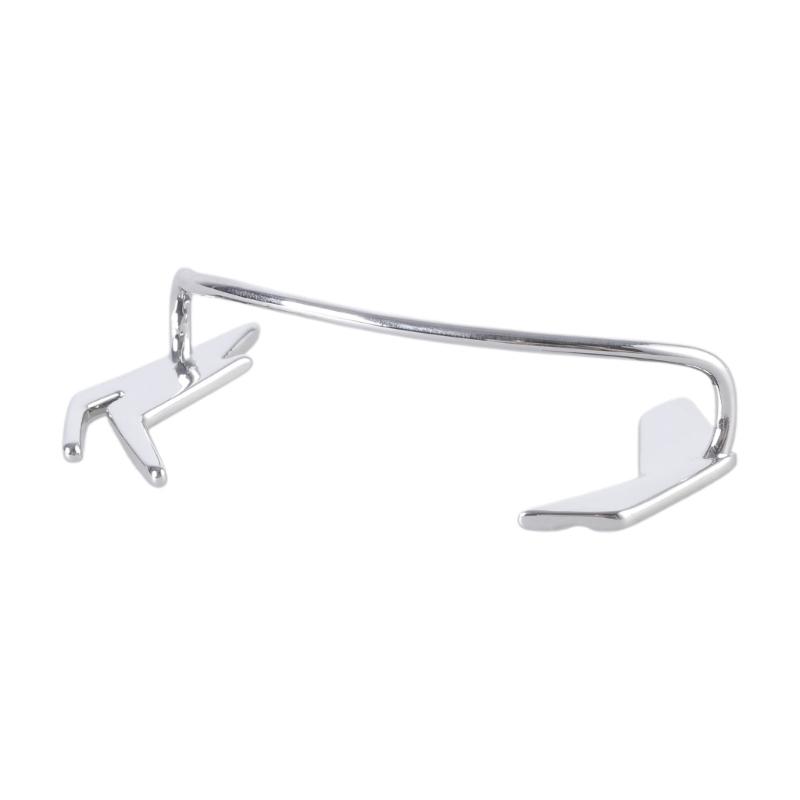 Унисекс Серьги-клипсы серебристого цвета Уникальные футуристические украшения для ушей Украшения-крючки для ушей в виде скелета для трендсеттеров Y2K