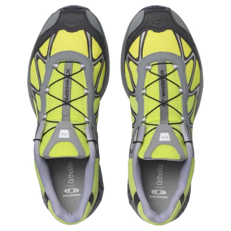 SALOMON Xt-Whisper Удобные Мягкие Дышащие Поддерживающие Повседневные Кроссовки Унисекс Желто-Серые 478786