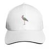 Colorful Splash Bird Shoebill Baseball Cap Bobble Hat Rugby fun hats Fishing cap Unisexs Luxury Womens