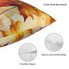 Autumn Maple Leaves Pillow Case Vintage Pillow Cover Soft Custom Diy Cushion Cover Pillowcases For Living Room Chair