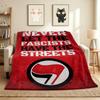 Antifascist Flannel Blanket Throw Blanket Soft Warm Sofa Bed Camping home Decor Unique Christmas Gift C9261073