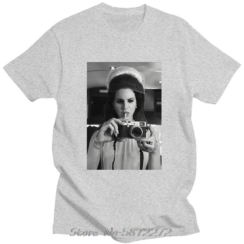 Lana Del Rey Oversized TShirt Unisex 100 Cotton Printed Gym Fashion Top Unisexs Streetwear Y2K Fashion Top Tshirts