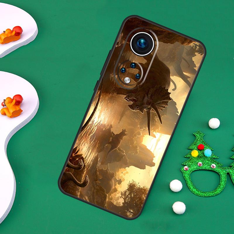 Чехол Динозавр для Honor Magic 7 Lite 6 5 50 70 90 200 Pro X9a X8a X8b X7a X6a X8 X9 X9c X9b Обложка
