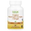 Organic Mushroom Complex + Ginger, 60 Veggie Capsules