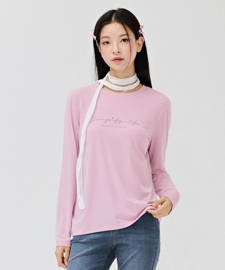 CHASECULT Women'S Lettering Basic T-Shirt-Dezg5151B0T