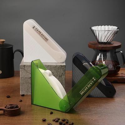Пылезащитная коробка для бумажных фильтров для кофе V60 с крышкой