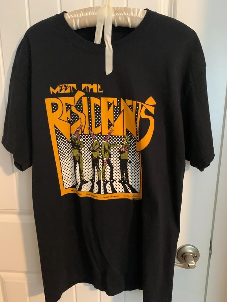 The Residents Meet the Residents Ablum T-shirt All S to 5XL Unisex T-Shirt