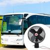Металлическая конструкция 12В 24В Автомобильный охлаждающий вентилятор Тихая работа Для топливоэффективного климат-контроля в различных типах транспортных средств
