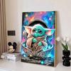 Disney Diamond Painting Baby Yoda Gloucester Healing Illustration 5D Diamond Painting Art Embroidery Cross Stitch Room Decoration