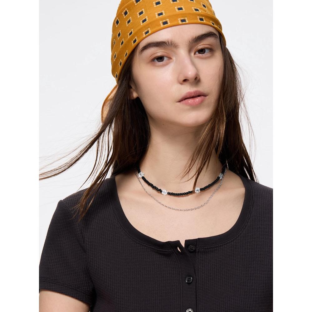 Gu By Uniqlo Bead Necklace