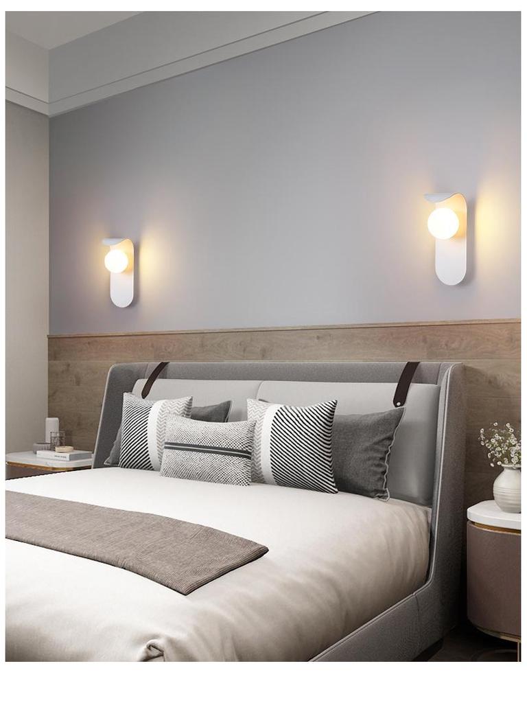 Grand View Modern Minimalist Wall Lamp for Bedroom, Living Room, or Corridor