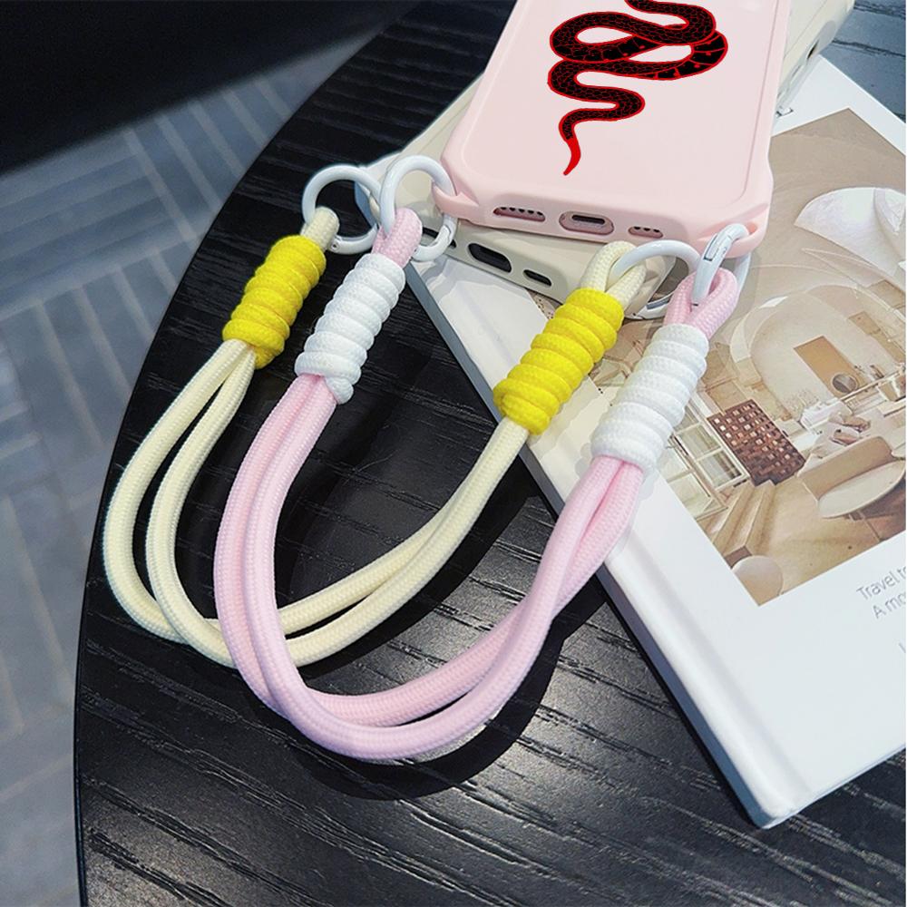 Soft Phone Cases for iPhone 16 15 13 12 11 14 Pro Max 8 Plus Four Corners Anti-Drop Protective Cover Optional Lanyard Rope N73 Black Gold Snake Design