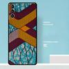 African Wax Fabric Case For Samsung Galaxy S25 Ultra S25 FE S20 S21 S22 S23 Plus S9 S10 S24 Ultra Phone Cover