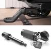 17cm Anti-theft Pin Lock Receiver Hitch Trailer Latch Coupler Tow Bar Tongue