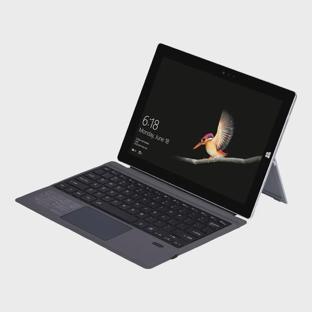 Совместимая клавиатура-чехол для Microsoft Surface Pro, Surface Go Series и Bluetooth-клавиатуры с подсветкой.