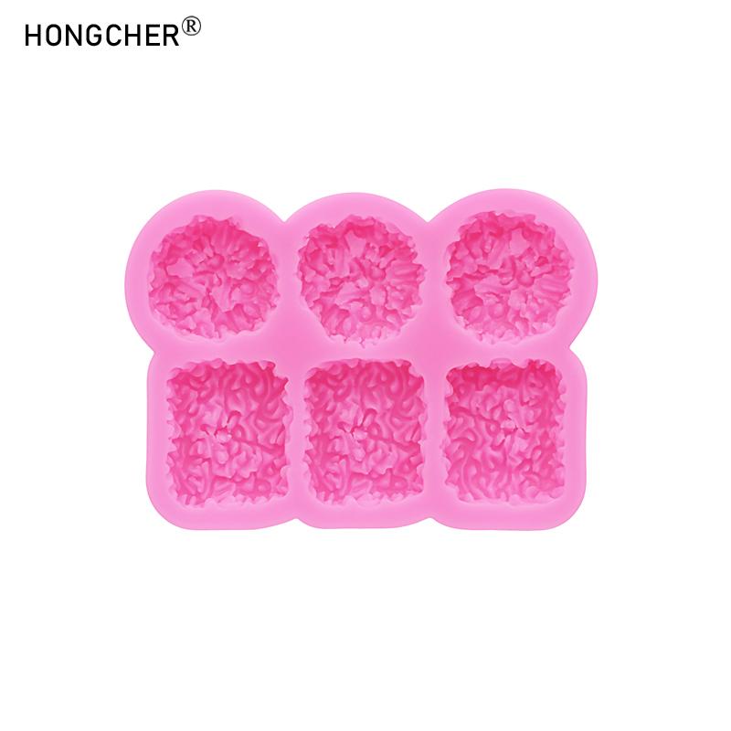 Swirl Heart Pentagram Round Candy Silicone Mold Handmade DIY Hair Clip Materials Resin Accessories Crafting Mold