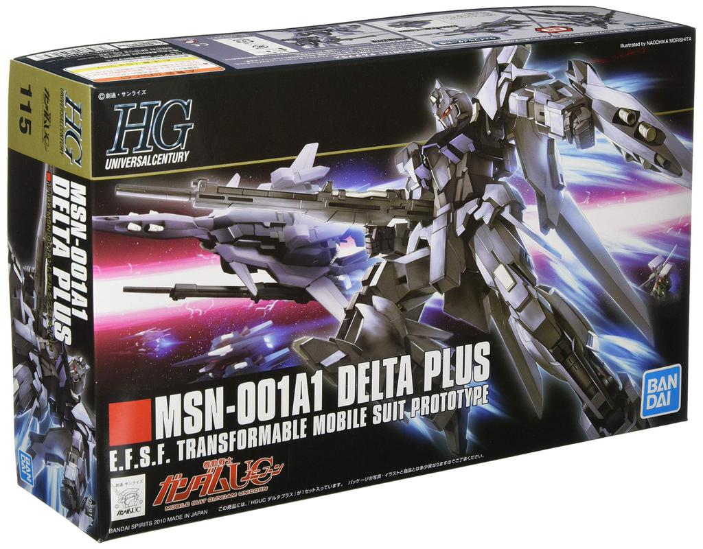 Костюм Гандам HGUC Delta Plus 1/144 MSN-001A1 (Мобильные УК)