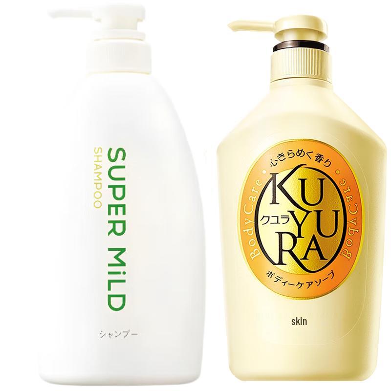 Koyuran Floral Bloom Shower Gel & Green Field Shampoo Set