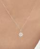 Mcel 14K Maylin Edelweiss Necklace