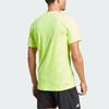 adidas Мужская теннисная футболка Aeroready Freelift Pro лимонно-желтая IK7108