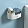 1/4PCS Home Bathroom Storage Box, Creative, Personalized, Trendy Stainless Steel Non Perforated Wall Hanging Ashtray