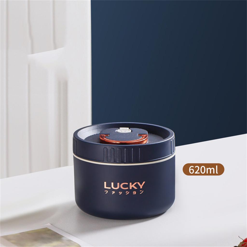 Термальный ланч-бокс Bento Box Портативный изолированный контейнер для ланча Штабелируемый герметичный пищевой контейнер из нержавеющей стали