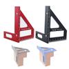 Precision Aluminum Alloy Miter Triangle Ruler 45°/90° Woodworking Square Protractor 3D Multifunctional Measuring Tool