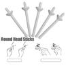 Groomer Round Head Smear Wax Stick Body Applicator Sticks Nasal Hair Remover Stick Nose Ear Trimmer
