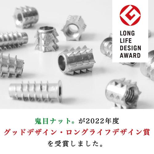 Murakoshi Seiko Onime Nuts, Type A, 50-Pack, M3 X 5.5mm, Made In Japan, Silver