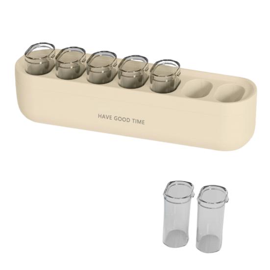 Мини-портативная коробка для таблеток, большая емкость, без запаха, 7 сеток, с отдельной крышкой, пыленепроницаемые коробки для таблеток на одну неделю