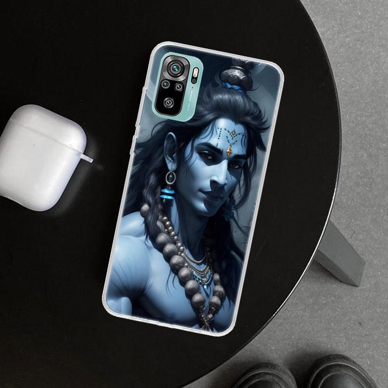 Лорд Шива Индуистский Бог Будда Индия Чехол для Телефона для Xiaomi Redmi Note 15 14 13 12 11 Pro Plus 14S 12S 11S 11T 11E 10S 10 Cust