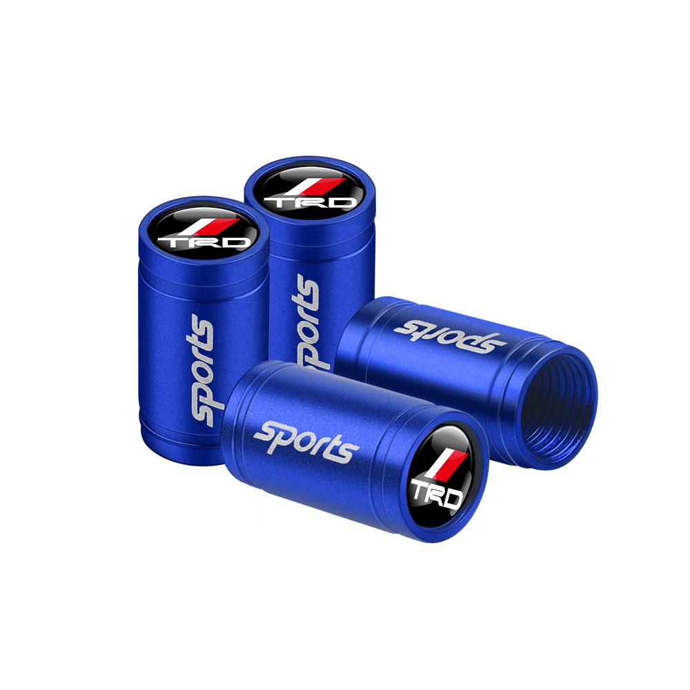 Для Toyota 2026 Горячие Колпачки Ступицы 4 шт. Автомобильные Спортивные Логотипы Металлические Колпачки Клапанов Шин Колес Аксессуары Для Toyota Rav4 Corolla Camry Mir