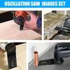 NEWONE 7pcs Oscillating Tool Blade, Multi-tool saw blades Multi Tool Mortar Cutting Saw Blades for tile concrete cutting