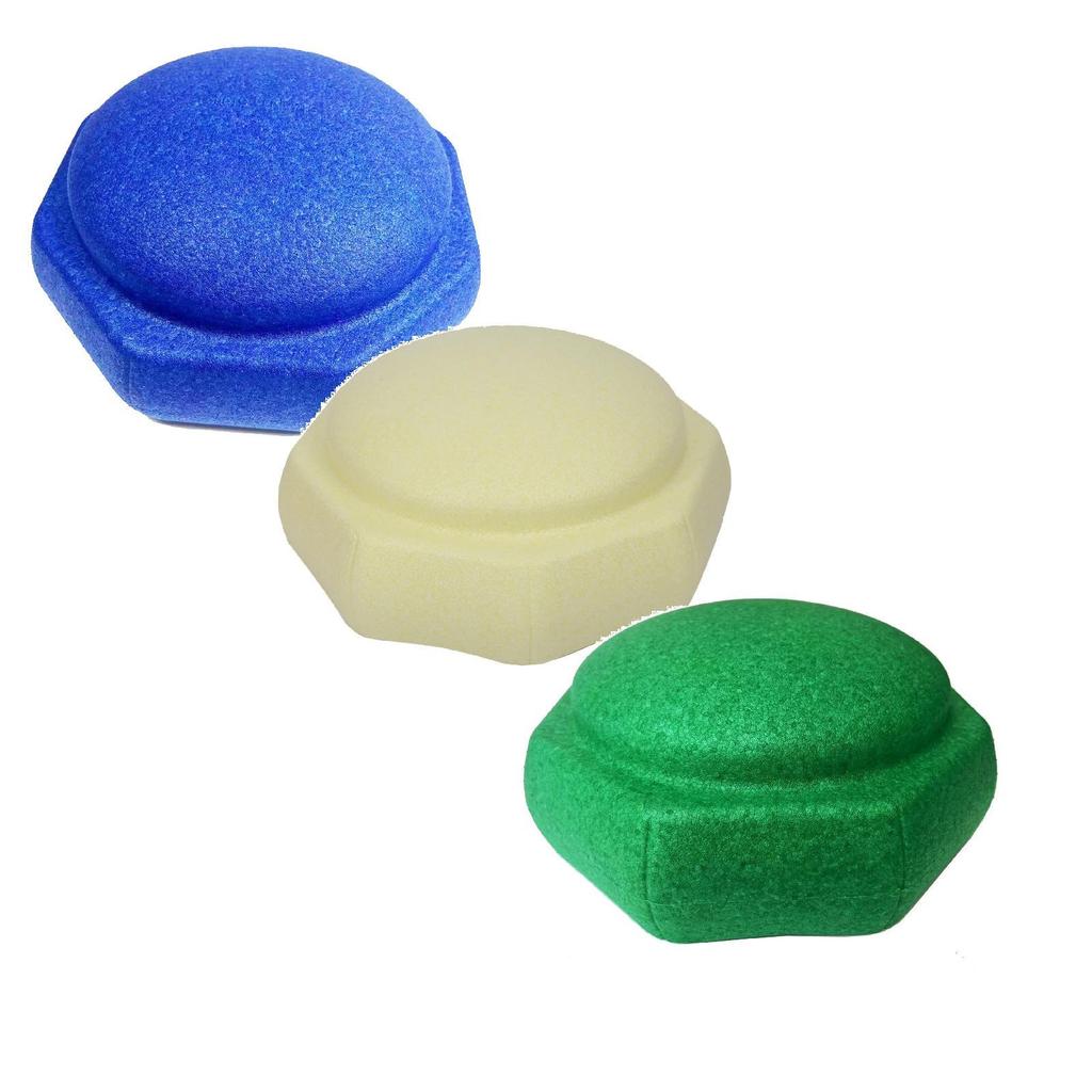 Ступенька для балансировки, нескользящий диаметр 27,5 см, способствует координации и стабильности для детей от 3 лет и старше, балансирующие речные камни