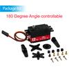 12KG Digital Servo TD-9512MG Semi-metal 4.8v-7.4v Steering Gear 180/270/360 Degree for RC Car 1:8 1:10 Drift Car Flat Runner