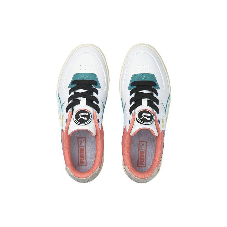 Puma Cali Dream Go For Dream Leather Suede Casual Versatile Low-Top Sneakers Women Sneakers Pink White 385716-01