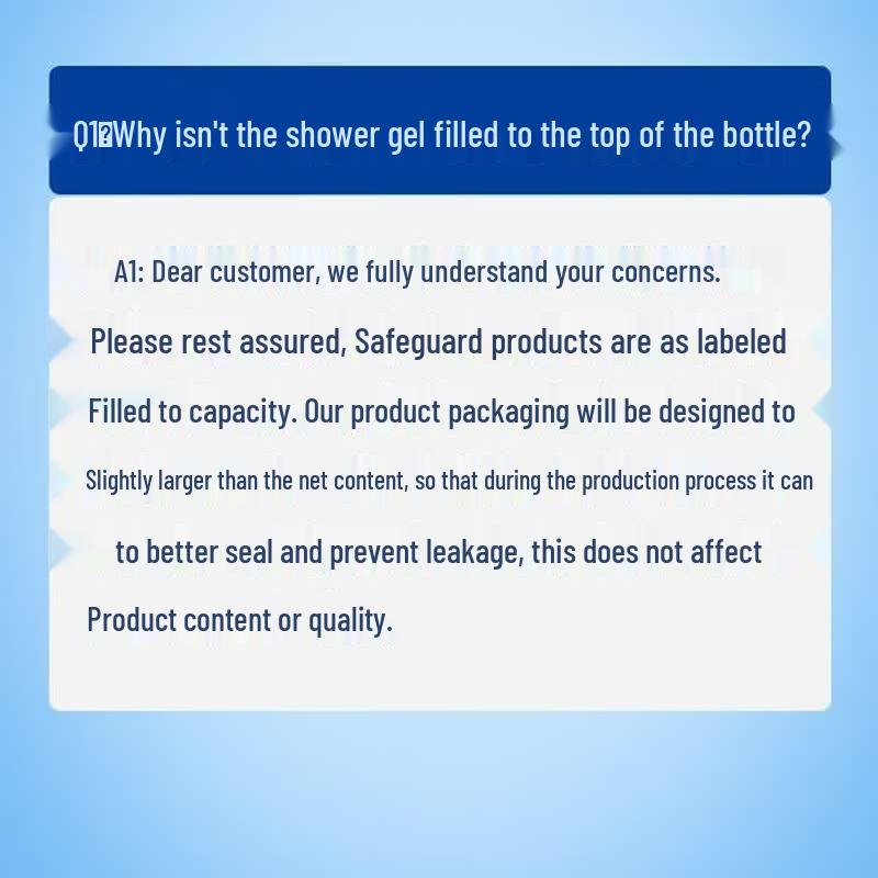 Safeguard Shower Gel 4-Bottle Value Pack