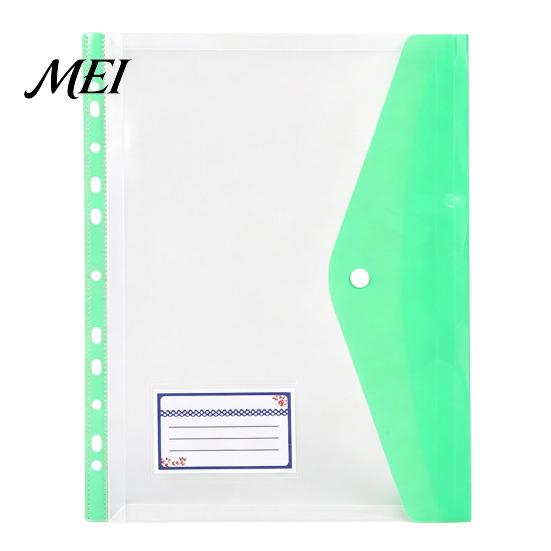 A4 Letter Size Storage Pouches 11-Hole Expanding File Pocket, Assorted Colors Large Capacity Document School Course Material Holders, Waterproof