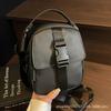 Vertical Waterproof Trendy Brand Sports Fashion Versatile Commuter Crossbody Bag Solid Color 2025 New Casual Small Bag Shoulder Bag