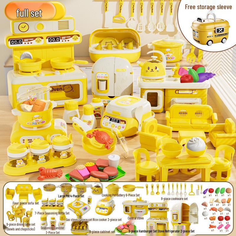 Мини-рисоварка Игровой набор для детей - Игрушка в виде кошки