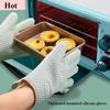 Oven Gloves Resistant Cooking Tools and Barbecue Holders Bar Potholders Bakeware Pot Supplies Silicone Mitts Heat-proof Dining