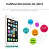 Бизнес-спортивная Bluetooth-гарнитура K36 с выдвижным шнуром и вибрацией при вызове