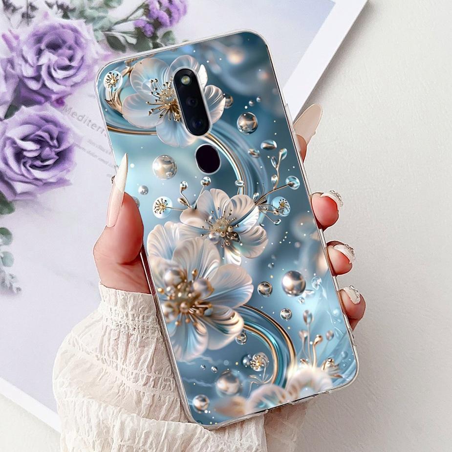 Чехол для Oppo F11 CPH1913 CPH1911 Цветы Расписная Крышка Мягкий Силиконовый Чехол для Телефона Для Oppo F11 Pro F 11 OppoF11 Pro Сумки