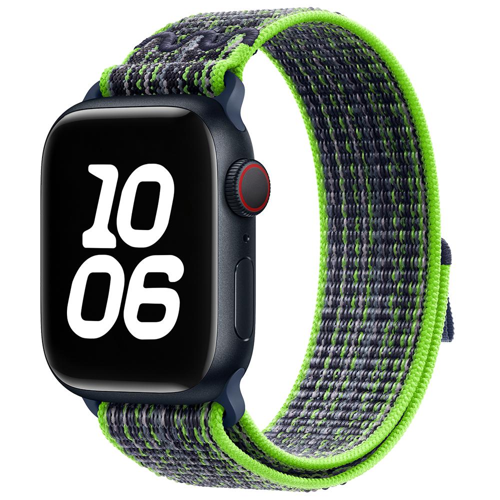 Нейлоновый ремешок-петля для Apple Watch 45 мм 44 мм 46 мм 40 мм 41 мм 38 мм 42 мм Correa Браслет iWatch Серии 11 10 6 Se 7 8 9 Ultra 3 2 49 мм