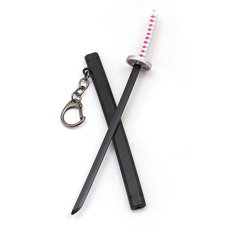 Модель меча-подвески «Убийца демонов Камадо Пламя и Ветер», брелок, 17 см