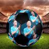 1pc SSC Napoli Soccer Ball Size 5 Indoor Soccer Ball Fashion Colorful Backyard Game - Great For Sports Fans Gift HE111