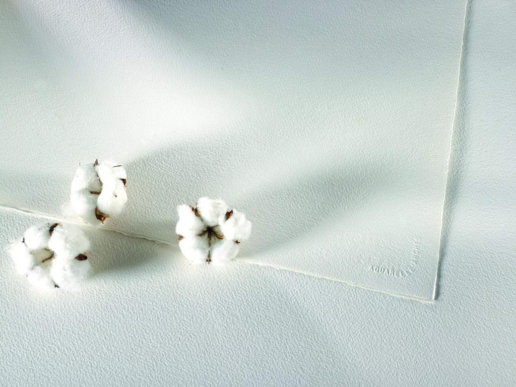 Блок акварельной бумаги Arches 300 г, экстра-мелкое зерно, 31x41 см, 20 листов (1795074) Натуральный белый