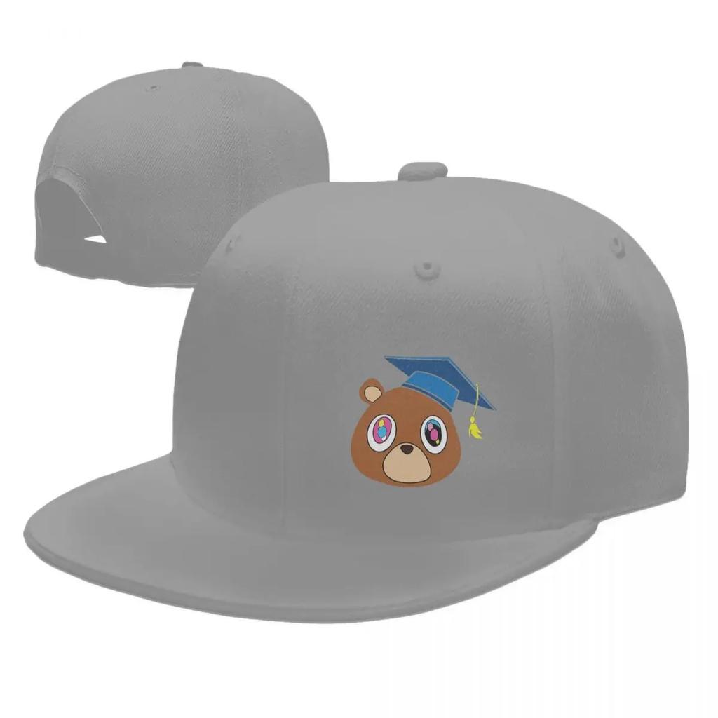 Kanye West Dropout Bear Chicago Vintage Graduation Baseball Caps Snapback Unisex Women Hats OutdoorCap Streetwear Baseball Hat